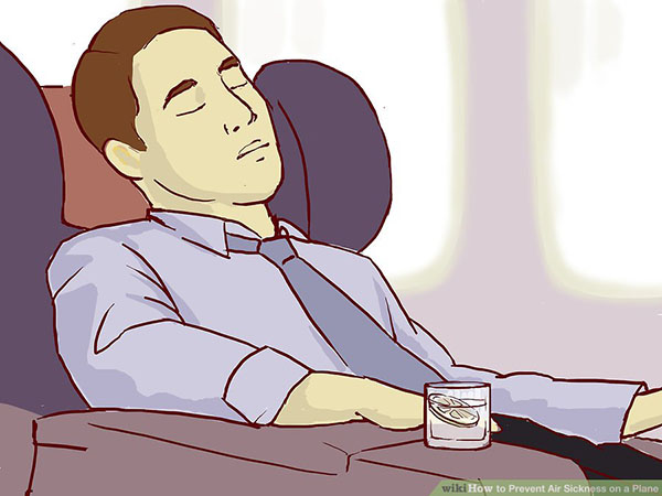 prevent Air Sickness on a Plane Step 1 4